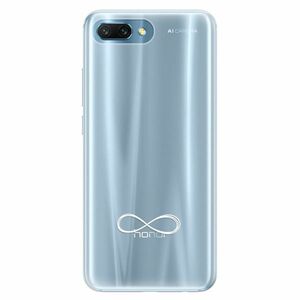 Silikonové pouzdro iSaprio - čiré - Infinity - Huawei Honor 10 obraz