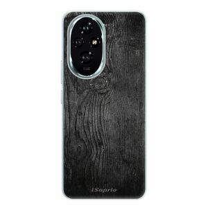 Odolné silikonové pouzdro iSaprio - Black Wood 13 - Honor 200 obraz