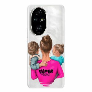 Odolné silikonové pouzdro iSaprio - Super Mama - Boy and Girl - Honor 200 Pro obraz