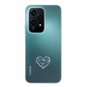 Odolné silikonové pouzdro iSaprio - čiré - Digital Love - Honor 200 Lite obraz