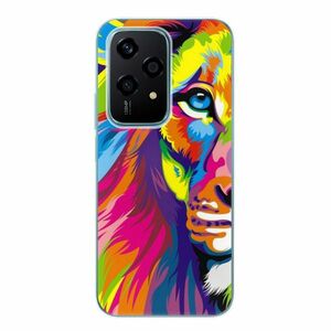 Odolné silikonové pouzdro iSaprio - Rainbow Lion - Honor 200 Lite obraz