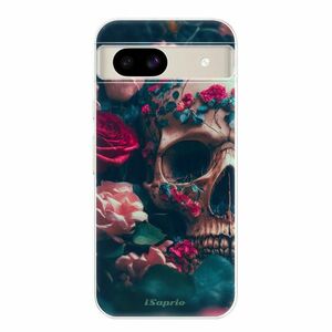 Odolné silikonové pouzdro iSaprio - Skull in Roses - Google Pixel 8a obraz