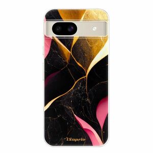 Odolné silikonové pouzdro iSaprio - Gold Pink Marble - Google Pixel 8a obraz