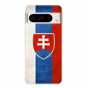 Odolné silikonové pouzdro iSaprio - Slovakia Flag - Google Pixel 8 Pro obraz