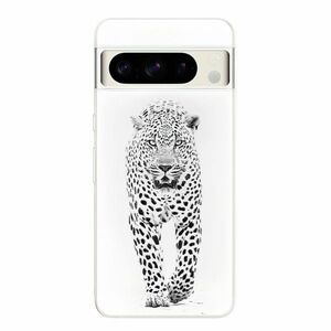 Odolné silikonové pouzdro iSaprio - White Jaguar - Google Pixel 8 Pro obraz