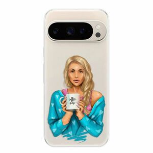 Odolné silikonové pouzdro iSaprio - Coffe Now - Blond - Google Pixel 9 / 9 Pro obraz