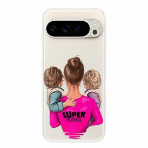 Odolné silikonové pouzdro iSaprio - Super Mama - Two Boys - Google Pixel 9 Pro XL obraz