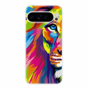 Odolné silikonové pouzdro iSaprio - Rainbow Lion - Google Pixel 9 Pro XL obraz