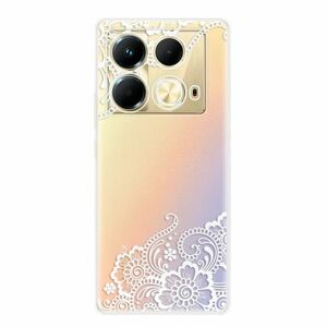 Odolné silikonové pouzdro iSaprio - White Lace 02 - Infinix Note 40 obraz