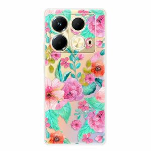 Odolné silikonové pouzdro iSaprio - Flower Pattern 01 - Infinix Note 40 obraz