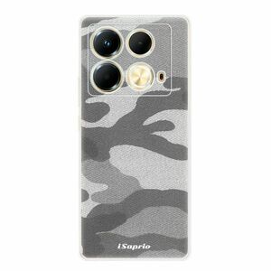 Odolné silikonové pouzdro iSaprio - Gray Camuflage 02 - Infinix Note 40 obraz