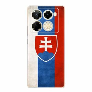 Odolné silikonové pouzdro iSaprio - Slovakia Flag - Infinix Note 40 PRO / Note 40 PRO+ 5G obraz