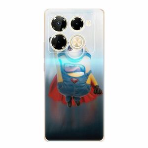 Odolné silikonové pouzdro iSaprio - Mimons Superman 02 - Infinix Note 40 PRO / Note 40 PRO+ 5G obraz