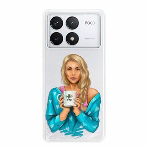 Odolné silikonové pouzdro iSaprio - Coffe Now - Blond - Poco F6 Pro obraz