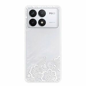 Odolné silikonové pouzdro iSaprio - White Lace 02 - Poco F6 Pro obraz