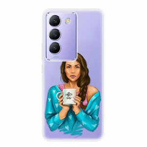 Odolné silikonové pouzdro iSaprio - Coffe Now - Brunette - Vivo V40 SE 4G/5G obraz