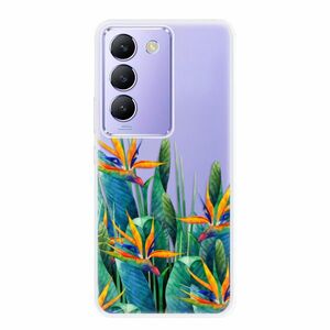 Odolné silikonové pouzdro iSaprio - Exotic Flowers - Vivo V40 SE 4G/5G obraz