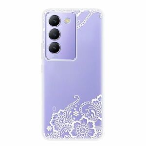 Odolné silikonové pouzdro iSaprio - White Lace 02 - Vivo V40 SE 4G/5G obraz