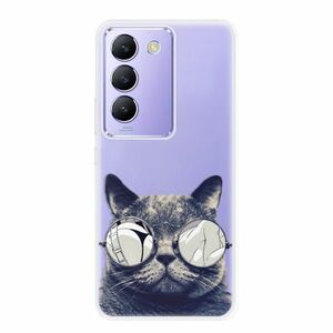 Odolné silikonové pouzdro iSaprio - Crazy Cat 01 - Vivo V40 SE 4G/5G obraz