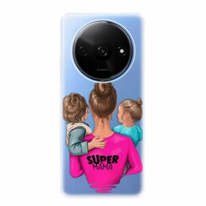 Odolné silikonové pouzdro iSaprio - Super Mama - Boy and Girl - Xiaomi Redmi A3 obraz