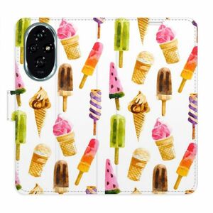 Flipové pouzdro iSaprio - Ice Cream Pattern - Honor 200 obraz