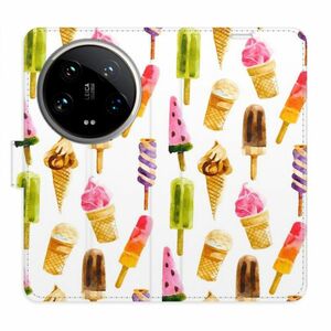 Flipové pouzdro iSaprio - Ice Cream Pattern - Xiaomi 14 Ultra obraz