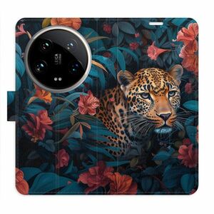 Flipové pouzdro iSaprio - Flower Jaguar 02 - Xiaomi 14 Ultra obraz