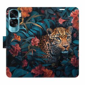 Flipové pouzdro iSaprio - Flower Jaguar 02 - Honor 90 Lite 5G obraz