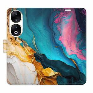 Flipové pouzdro iSaprio - Colourful Marble - Honor 90 5G obraz