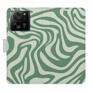 Flipové pouzdro iSaprio - Zebra Green 02 - Xiaomi 13T / 13T Pro obraz