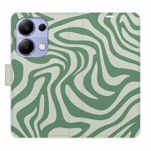 Flipové pouzdro iSaprio - Zebra Green 02 - Xiaomi Redmi Note 13 Pro obraz