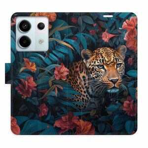 Flipové pouzdro iSaprio - Flower Jaguar 02 - Xiaomi Redmi Note 13 Pro 5G / Poco X6 5G obraz