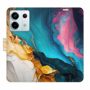 Flipové pouzdro iSaprio - Colourful Marble - Xiaomi Redmi Note 13 Pro 5G / Poco X6 5G obraz