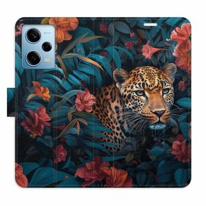 Flipové pouzdro iSaprio - Flower Jaguar 02 - Xiaomi Redmi Note 12 Pro 5G / Poco X5 Pro 5G obraz