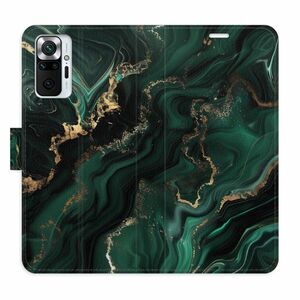 Flipové pouzdro iSaprio - Emerald 02 - Xiaomi Redmi Note 10 Pro obraz