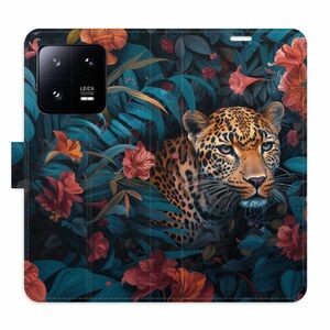 Flipové pouzdro iSaprio - Flower Jaguar 02 - Xiaomi 13 Pro obraz