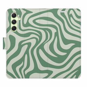 Flipové pouzdro iSaprio - Zebra Green 02 - Samsung Galaxy A54 5G obraz