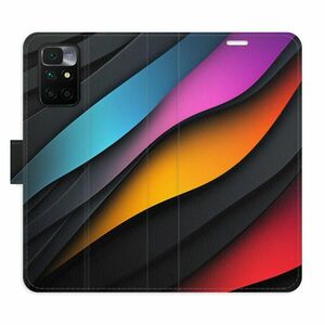 Flipové pouzdro iSaprio - Color Waves - Xiaomi Redmi 10 obraz