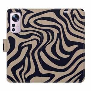 Flipové pouzdro iSaprio - Zebra Black 02 - Xiaomi 12 / 12X obraz