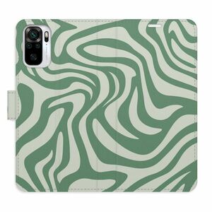 Flipové pouzdro iSaprio - Zebra Green 02 - Xiaomi Redmi Note 10 / Note 10S obraz