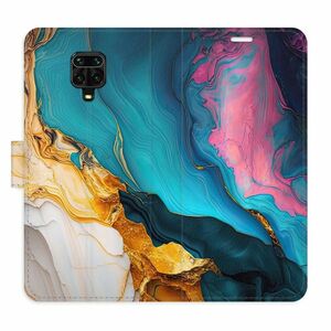 Flipové pouzdro iSaprio - Colourful Marble - Xiaomi Redmi Note 9 Pro / Note 9S obraz