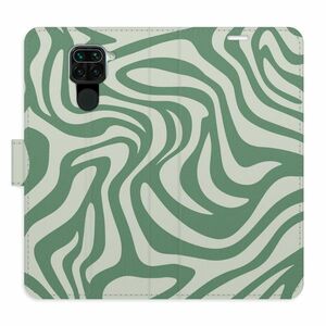 Flipové pouzdro iSaprio - Zebra Green 02 - Xiaomi Redmi Note 9 obraz