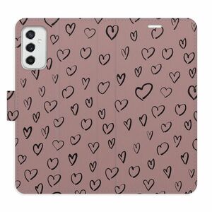 Flipové pouzdro iSaprio - Heart Dark 02 - Samsung Galaxy M52 5G obraz