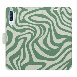 Flipové pouzdro iSaprio - Zebra Green 02 - Samsung Galaxy A50 obraz