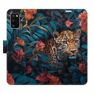 Flipové pouzdro iSaprio - Flower Jaguar 02 - Samsung Galaxy A41 obraz