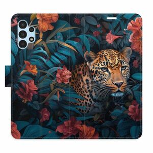 Flipové pouzdro iSaprio - Flower Jaguar 02 - Samsung Galaxy A13 / A13 5G obraz