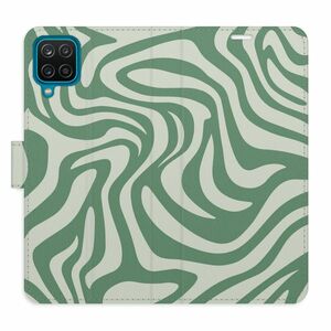 Flipové pouzdro iSaprio - Zebra Green 02 - Samsung Galaxy A12 obraz