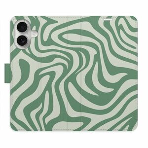 Flipové pouzdro iSaprio - Zebra Green 02 - iPhone 16 obraz