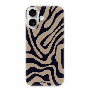 Odolné silikonové pouzdro iSaprio - Zebra Black - iPhone 16 obraz