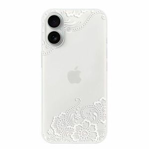 Odolné silikonové pouzdro iSaprio - White Lace 02 - iPhone 16 obraz